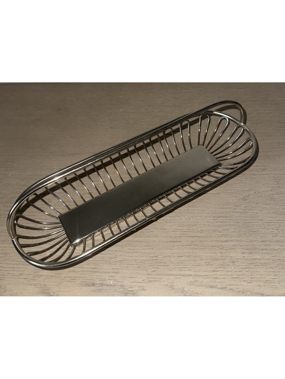Beautiful Vintage Leonard Silver Plated Metal Wire Bread Basket